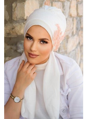 Aişe Tesettür Aisha Hijab Scarf Evening Dress Bonnet - 60101 