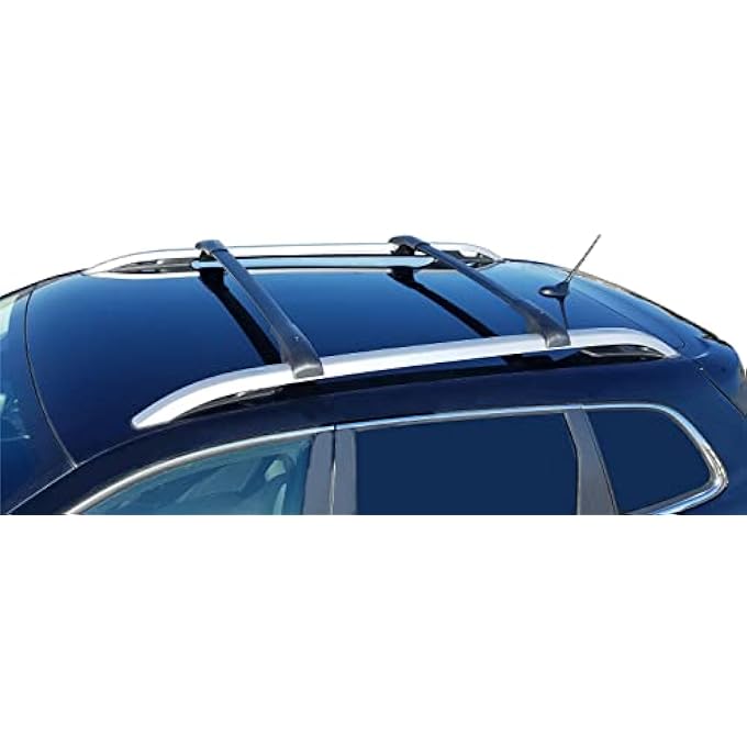 rayihni BrightLines Aero Cross Bars Roof Racks Luggage Rack Compatible with 2014-2023 Jeep Cherokee - Image 1