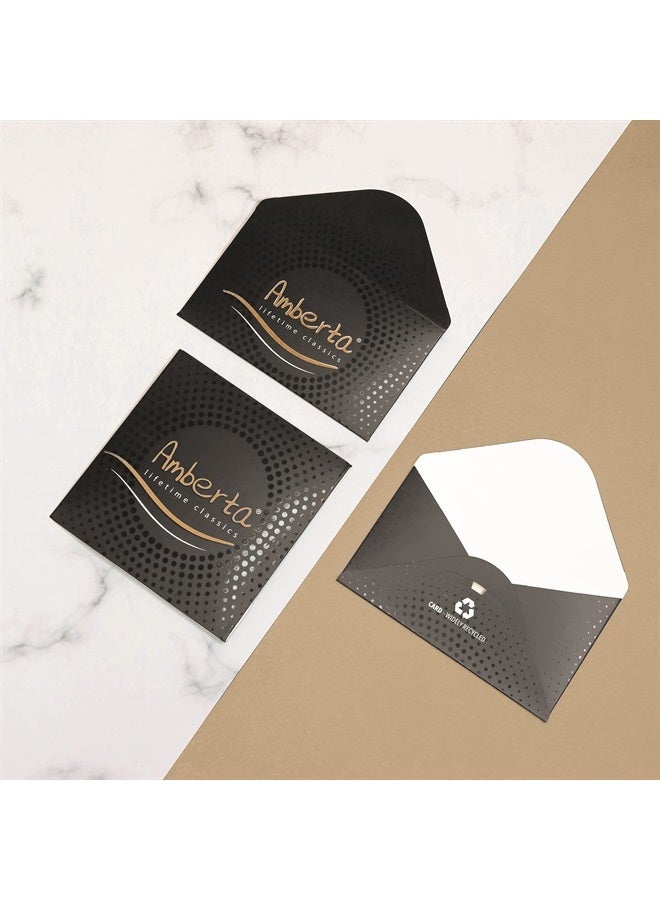 Amberta Women 925 Sterling Silver Flat Snake Bracelet: 4.5 mm Silver Herringbone Bracelet 8 inch - Image 2