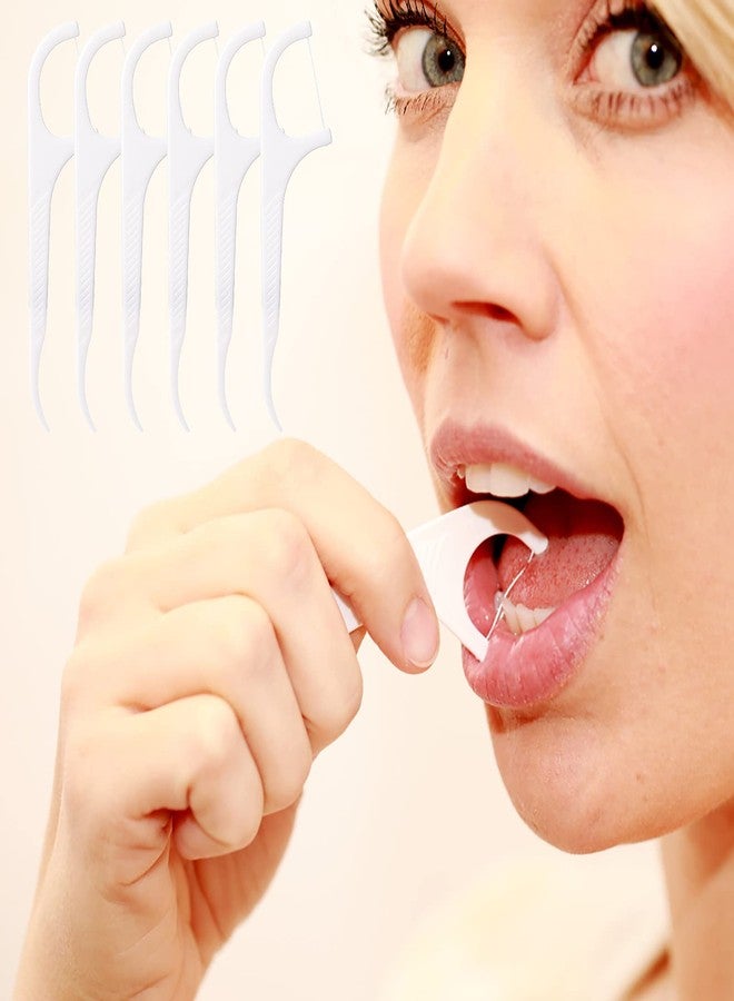 ولهيف علبة خيط تنظيف الأسنان للسفر من WLLHYF - منظم محمول قابل لإعادة التعبئة يحتوي على 40 عودًا لتنظيف الأسنان - أعواد أسنان احترافية للعائلة والفنادق والسفر - Image 4