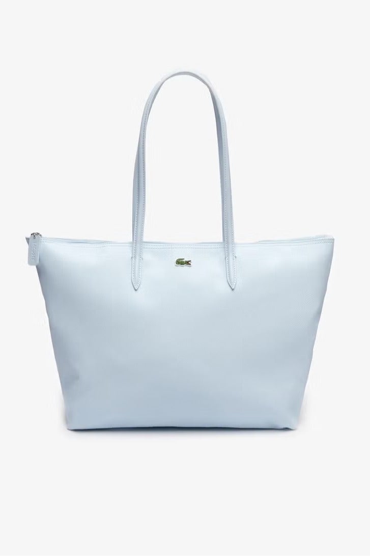 لاكوست أزياء لاكوست النسائية مفهوم متعدد الاستخدامات سعة كبيرة حجم كبير سحابة اليد حقيبة حقيبة حقيبة كبيرة كبيرة - Image 1