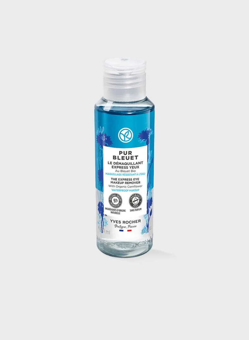 Yves Rocher Express Eye Makeup Remover - Pur Bleuet