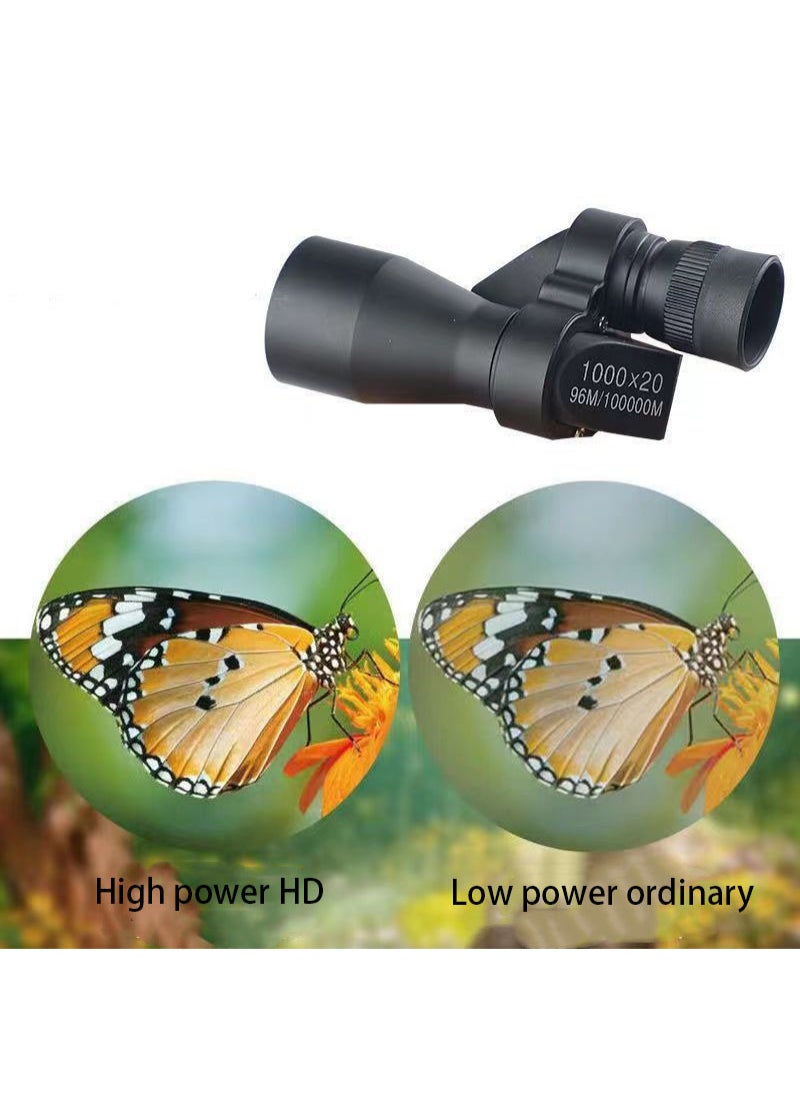 AROAQ - Portable HD Mini Pocket Monocular Telescope High Magnification Zoom Outdoor Fishing Telescope For Hunting Camping Mountaineering - Image 1