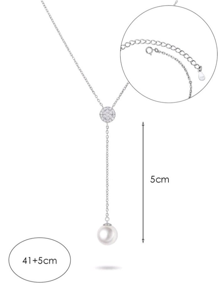 Jewelry For Life - Pure 925 Sterling Silver Necklace For Women - Image 1