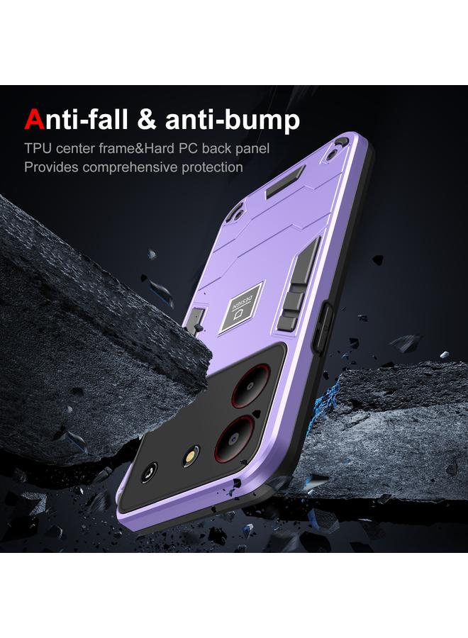 erorex Case For ZTE Blade A54 2 in 1 Shockproof Phone Case - Image 3