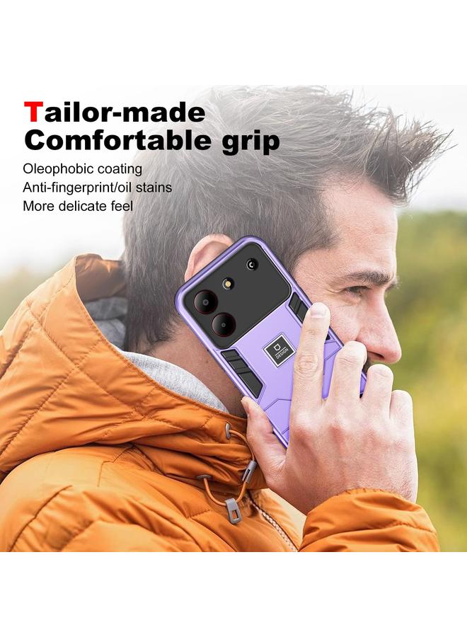 erorex Case For ZTE Blade A54 2 in 1 Shockproof Phone Case - Image 5