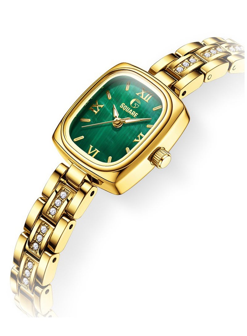 Gsquare Women’s Analog Quartz Gold Stainless Steel Watch – Model 3695 - Image 2