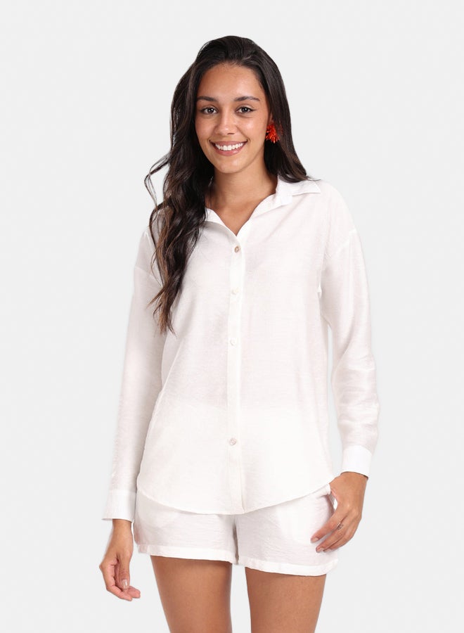 Carina Beach Shirt & Shorts Set - Image 1