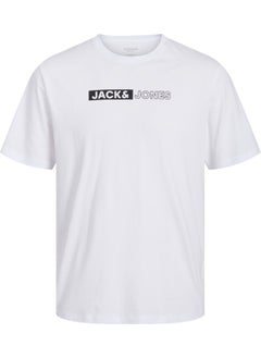 Jack Jones Men's Chest Printed T-Shirt - Corplogo  - Image 5