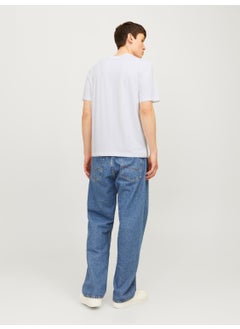 Jack Jones Men's Chest Printed T-Shirt - Corplogo  - Image 3