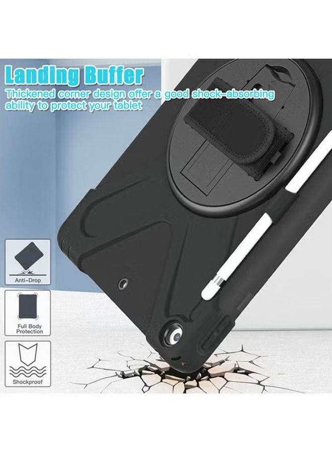 روك بو آي باد 9 / 2020 آي باد 8 / 2019 الجيل السابع من غطاء حماية آي باد ، قوي ودائم الثقيلة المضادة للصدمات قوس الدورية غطاء الحماية ، تنطبق على 10.2 بوصة آي باد 9 / 8 / 7 الجيل - Image 3