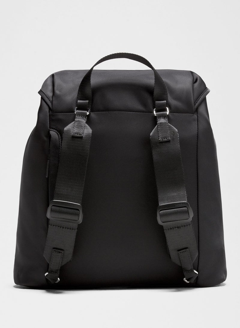 لولوليمون سحب النساء سحب دلو حقيبة الظهر، المدرسة، الرياضة، حقيبة الظهر اللياقة البدنية - أسود - Image 3