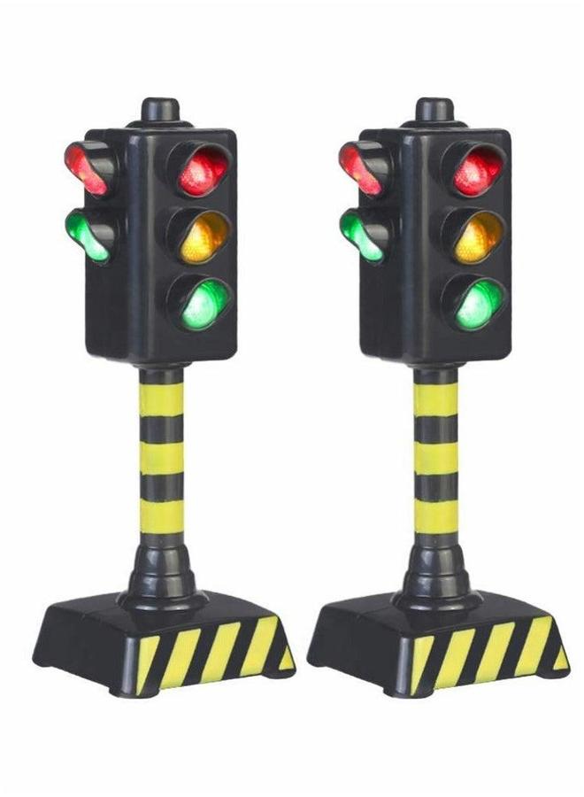 Traffic Light Toy, Mini Signal Model Toy Child Educational Pack of 2  - Image 1