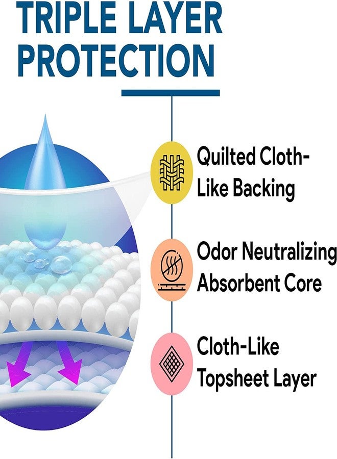 Tinkle Adult Diapers, Tape Style | Unisex Adult Diapers Extra Large (XL) | Waist Size 122-145Cm (48-57Inch) | Pack Of 10 | Leak Proof | Extra Absorb | Quick Dry Sheet | Leak Shield | Wetness Indicator - Image 5