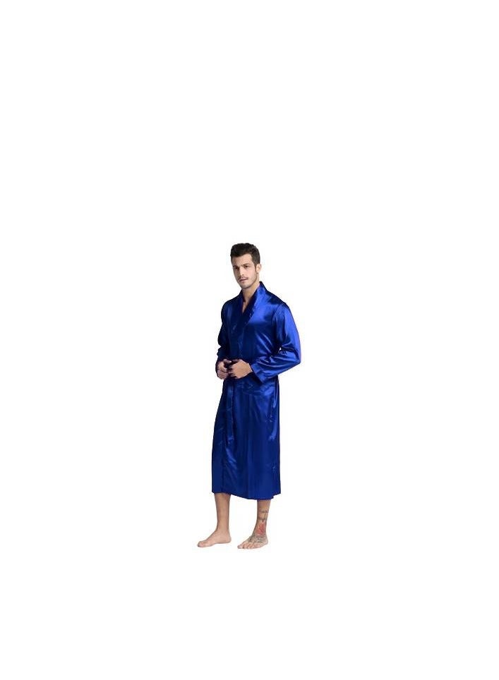 Men's satin robe