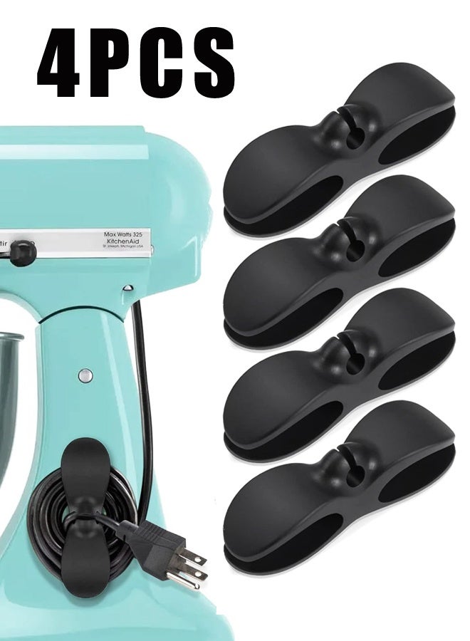 4PCS المطبخ الكهربائية الأسلاك الكهربائية المنظم - Image 1
