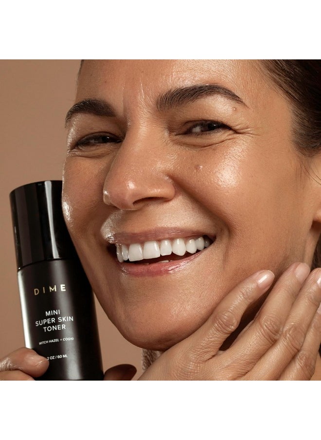 DIME - Beauty Mini Super Skin Toner Alcoholfree Witch Hazel Toner Travelsize Toner With Cucumber Extract 2 Oz / 60 Ml - Image 1