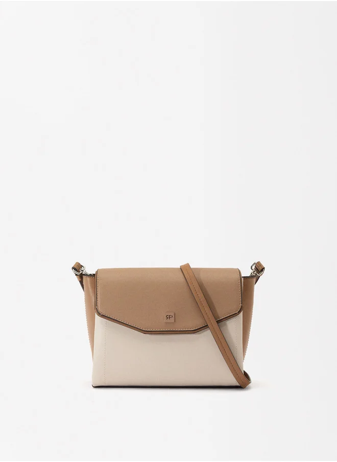 PARFOIS Crossbody Bag With Flap Closure
