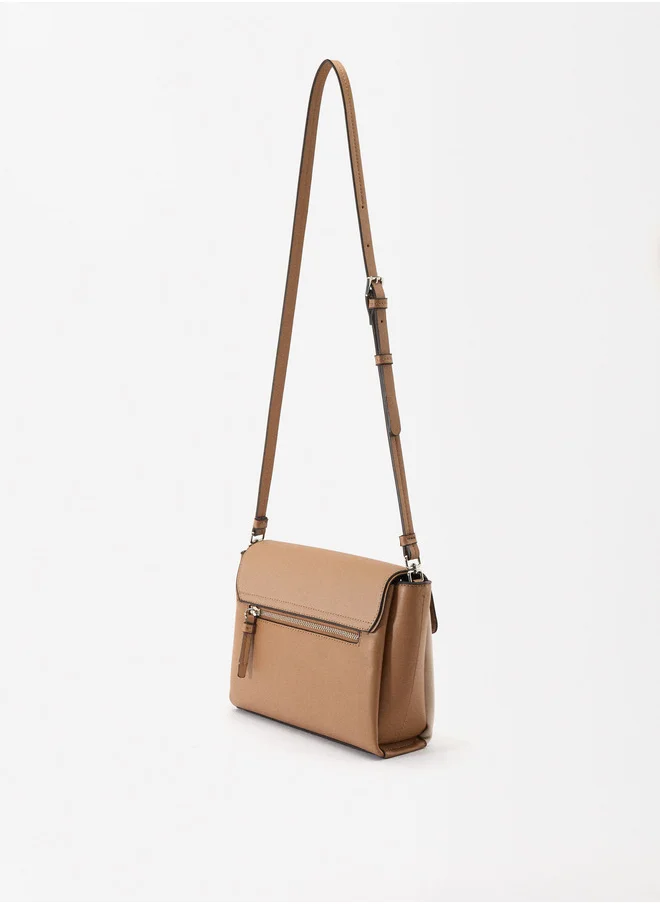 PARFOIS Crossbody Bag With Flap Closure