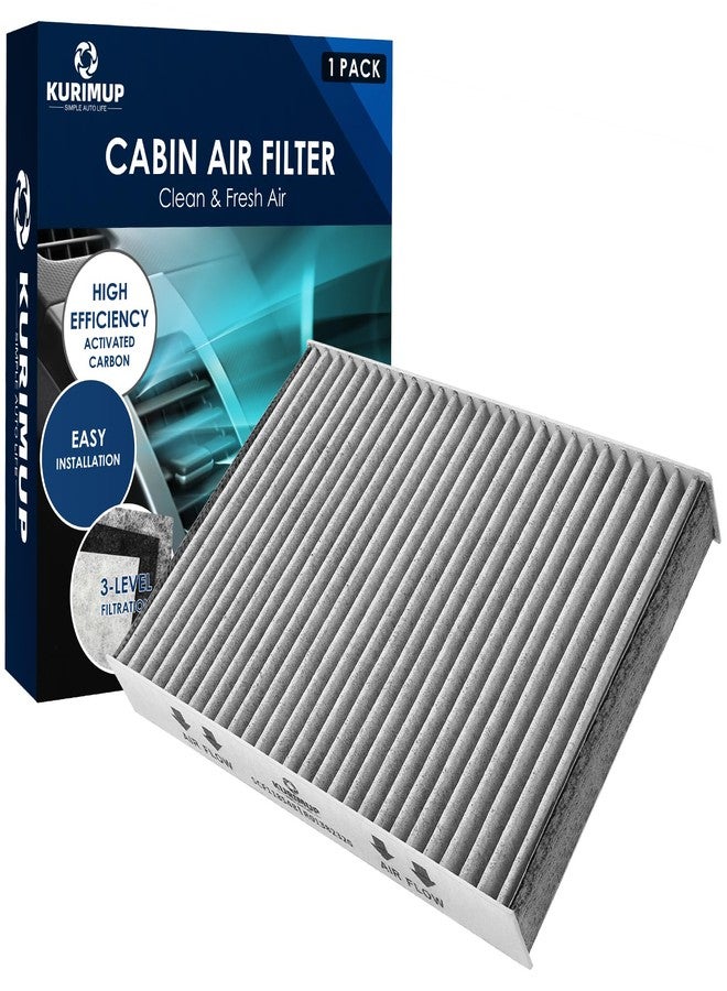 KURIMUP CF11854 Premium Cabin Air Filter with Activated Carbon,Fit for Nissan Rogue (2014-2020)/Rogue Sport (2017-2022)/Qashqai (2017-2022), All Trims - Image 1