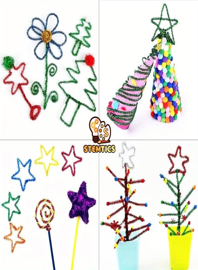 STEMTICS DIY Craft Kit for Kids | Beginner Craft Set | Art & Craft Set for Girls & Boys Age 4-8 | Fun Art and Craft Kit for Kids Age 3-10 (Beginner Craft Set) - Image 5