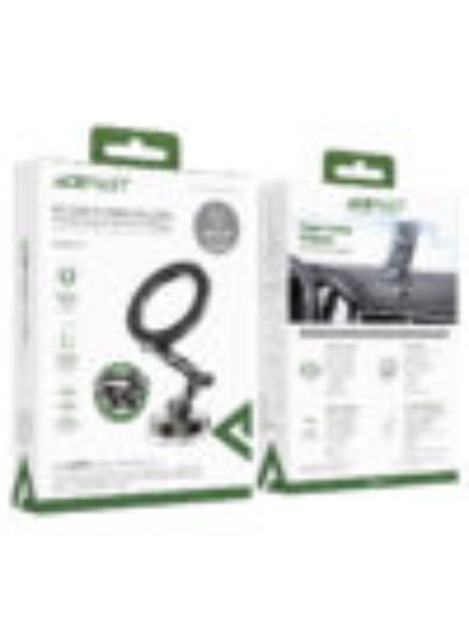 ACEFAST Car Mount Magnetic Holder D20, Powerful Magnets, Foldable,  Multi-Angle Adjustment, Zinc Alloy, Dashboard Mount, Widely compatible - Black - Image 5