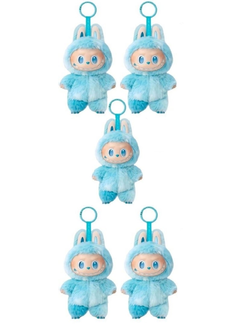 Pop Mart x Bobo & Coco Labubu The Monsters Big into Energy Series Hope Vinyl Plush PendantPack Of 5