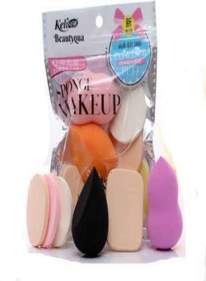 DATNASAYAD باقة إسفنجات مكياج DATNASAYAD 6 في 1 للمكياج الاحترافي (متعدد الألوان) - Image 1
