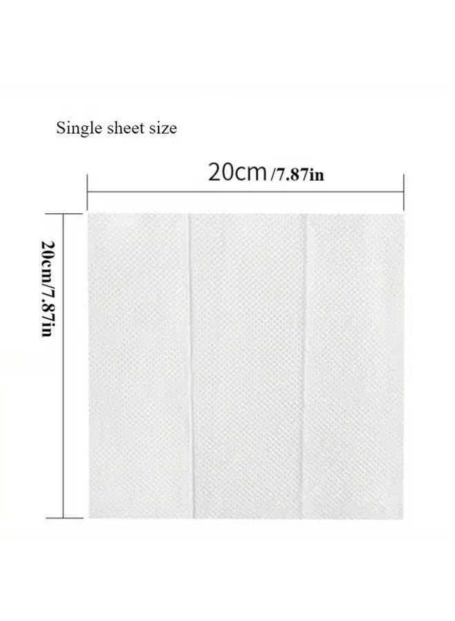 4 Packs 150 Sheets Heavy Duty Commercial Hand Paper Towels White - Image 5