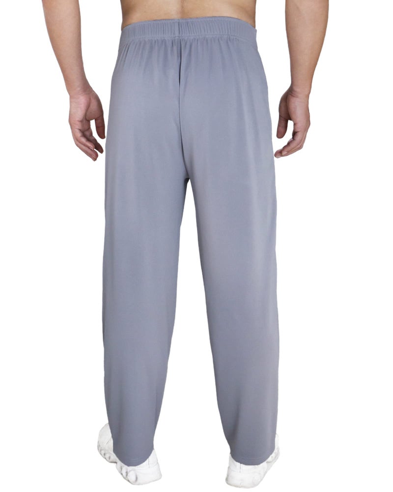 Meuponc Tear Away Pants for Men's Side Zipper Leg Breakaway Pants Post Surgery Foley Catheter Pants Adaptive Clothing Wide Leg Zip Off Sweatpants Grey - Image 5