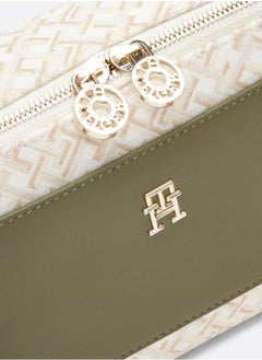 Tommy Hilfiger Plus Tommy Hilfiger monogram-print crossbody bag  - Image 3