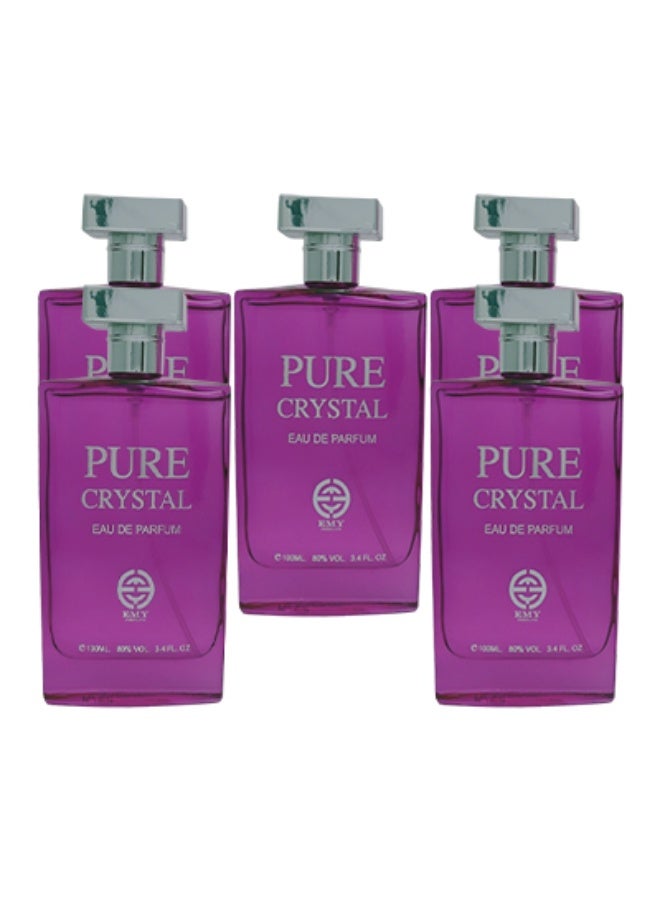 EMYC 5 Pieces Pure Crystal Perfume For Women 100ml EDP - Image 1
