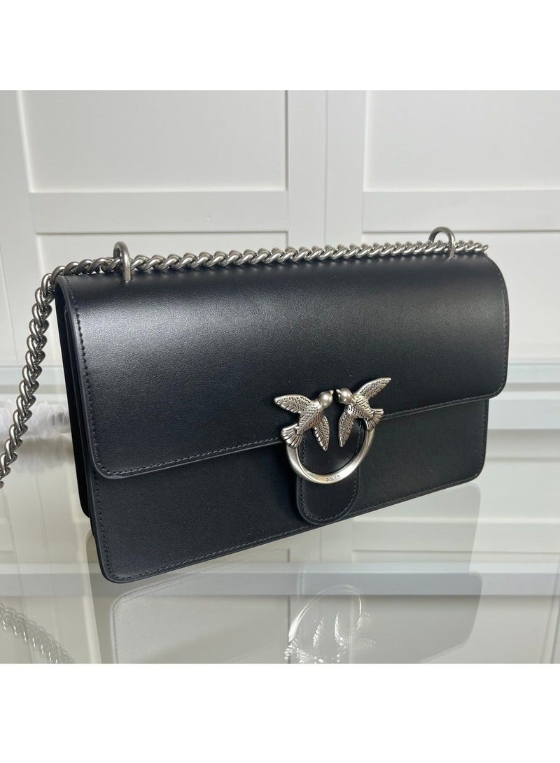 Pinko Classic Chain Crossbody Shoulder Bag 27*17*8cm - Image 2