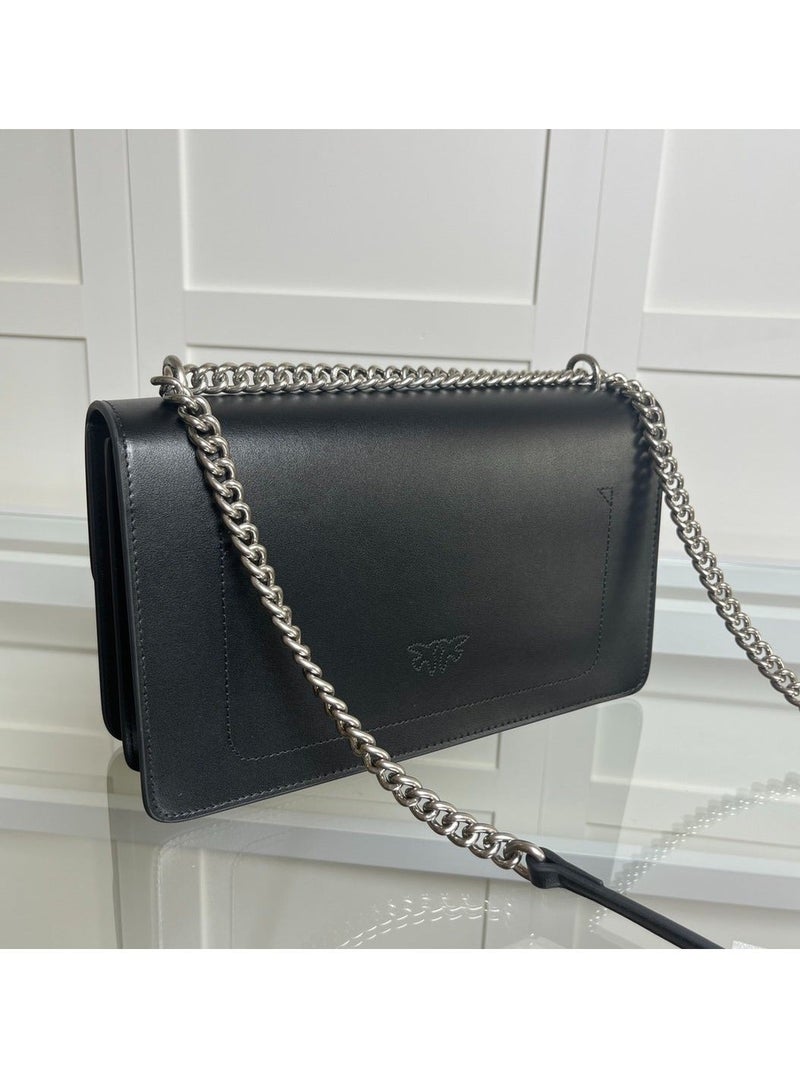 Pinko Classic Chain Crossbody Shoulder Bag 27*17*8cm - Image 3