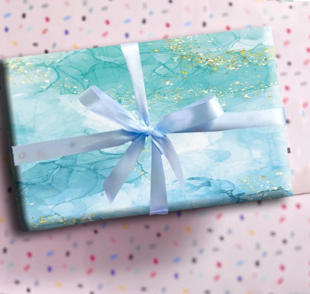 AccuPrints (Pack Of 12) Gift Wrapping Paper Sheet Paper Wrap Roll Sheets - Gift Cover Rapping Paper -Premium Design Multicolor Paper Sheet For Gift Packing, Mix - Image 4
