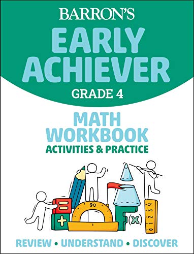 Barrons Early Achiever Grade 4 Math Workbook Activities And Practice 