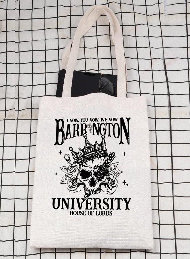 Lywjyb Birdgot Dark Romance Inspired Tote Bag House of Lords Gift Romance Book Club Merch (Barring Tote) - Image 3