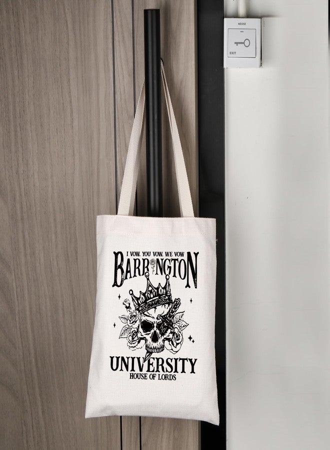 Lywjyb Birdgot Dark Romance Inspired Tote Bag House of Lords Gift Romance Book Club Merch (Barring Tote) - Image 5