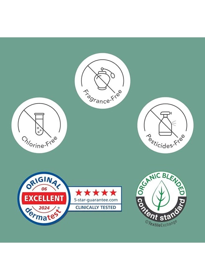 Rael Organic Cotton Sanitary Pads Petite 14 Count Safe for PCOS and Infections Chemical Free Non Irritating Pads for Delicate Feminine Care - Image 3