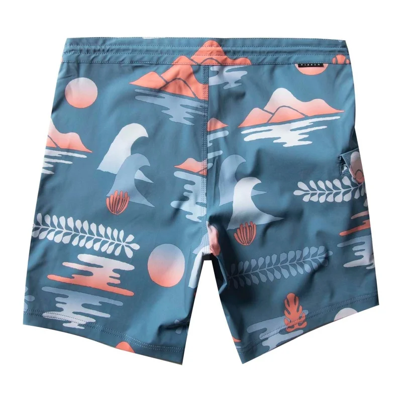 Vissla The Isle 17.5" Swimshort Harbor Blue