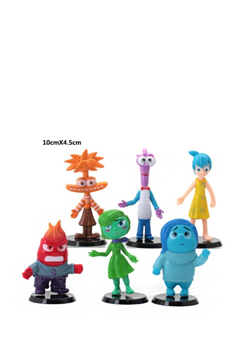 General - 6-Piece Inside Out 2 Figure Set - Image 1