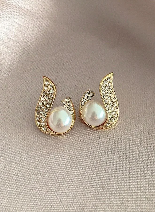 Take Two  Set of 6 - Faux Pearl Embellished Earrings for Women | Best Price UAE