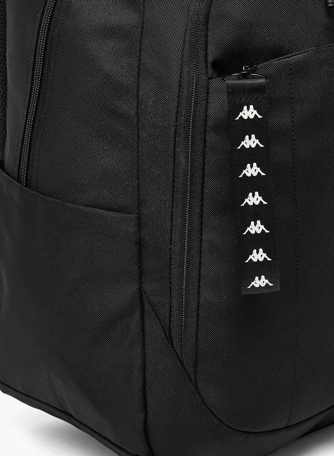 كابا Logo Print Backpack For Kids 8-13 Years With Padded Shoulder Straps
