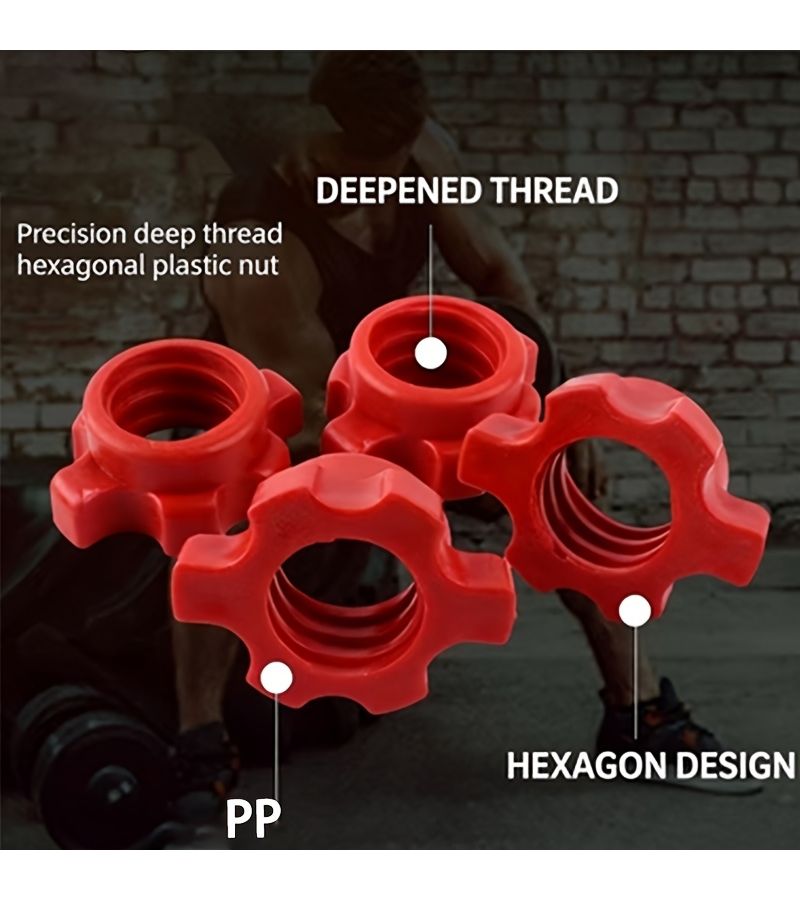 Yellow Heavy Duty Kettlebell Handle Set For Strength Training Squat Arm Workouts Non Slip Grip Base Connecting Rod System Nut Cap For Home Gym Squat Rack Home Exercise Equipment - Image 5