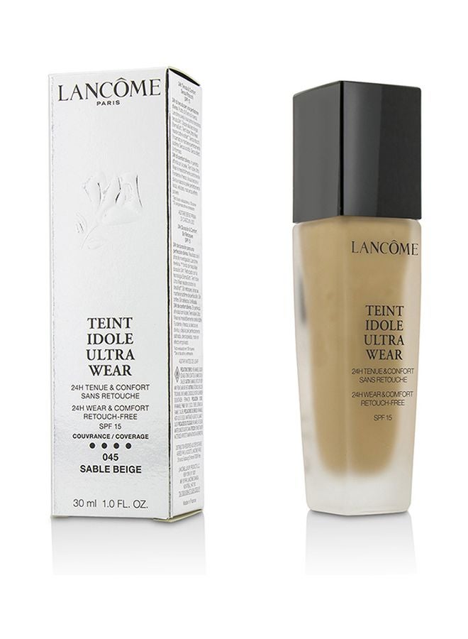 LANCOME Teint Idole Ultra Wear Foundation SPF 15 045 Sable Beige - Image 2