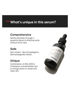 MINIMALIST 11% Glycolic Acid And Tranexamic Acid AHA BHA Body Exfoliator 60ml  - Image 3