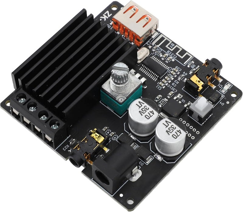 ZK 1002M Digital Amplifier Board BT 5.0 Mini Dual Channel Stereo Receiver for Home Theater Sound System - Image 2