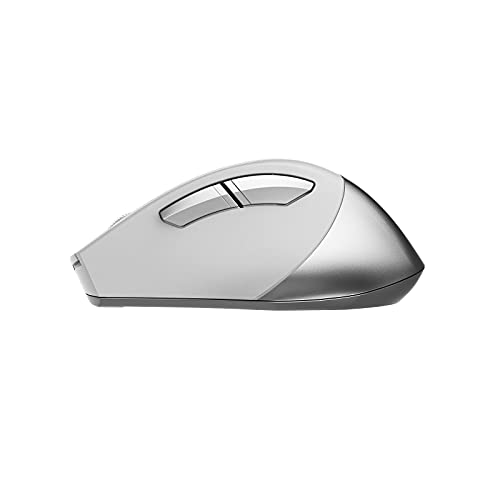 A4tech FB35 Bluetooth & 2.4G Wireless Mouse Compatible with PC/Android/iOS/MAC - ICY White - Image 2