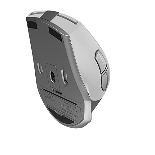 A4tech FB35 Bluetooth & 2.4G Wireless Mouse Compatible with PC/Android/iOS/MAC - ICY White - Image 4