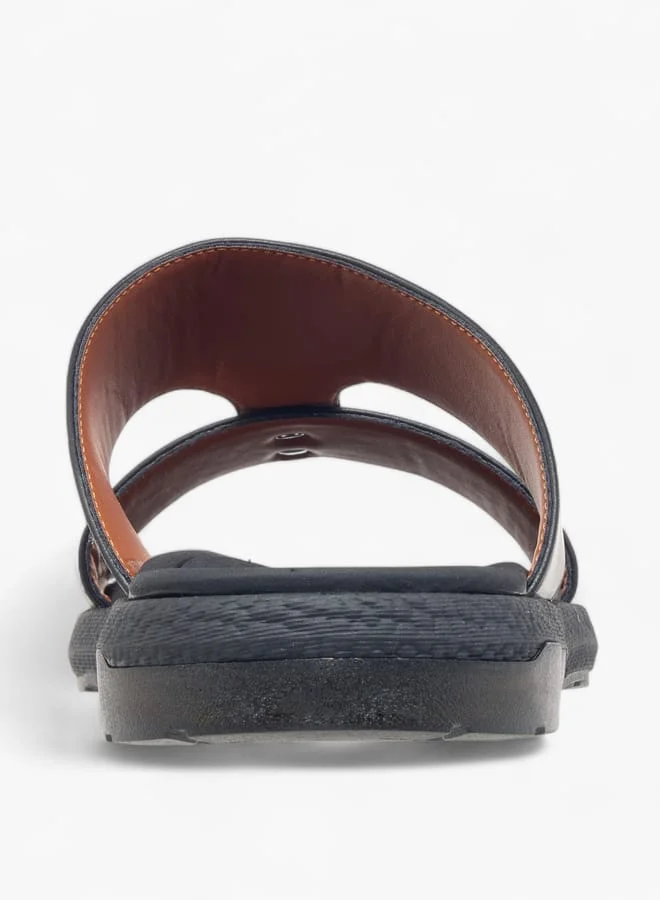 Le Confort Men Cutout Detail Slip-On Arabic Sandals